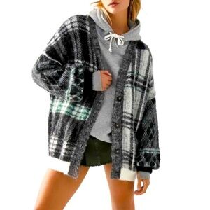 Free People Monochrome Knit Sweater